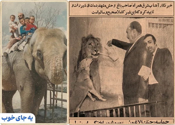 تاریخچه باغ وحش مشهد